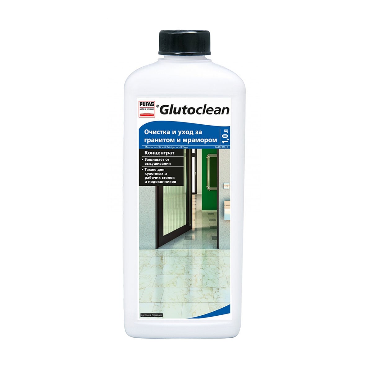 Засіб для очищення та догляду за гранітом та мармуром Glutoclean, 1 л